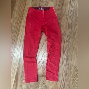 Outdoor Voices Women’s Red Core 7/8 Legging Size XS